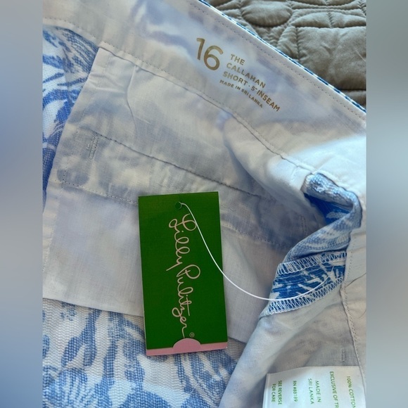 Lilly Pulitzer Resort White On A Roll Callahan Shorts - Picture 7 of 15